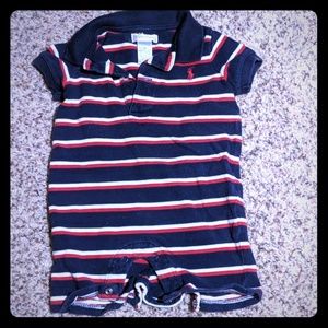 Ralph Lauren 9M polo onesie